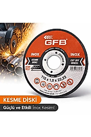 GFB2350 İNOX METAL KESME TAŞI 50'Lİ PAKET