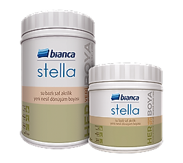 Bianca Stella Su Bazlı Saf Akrilik Boya 1 Lt Beyaz