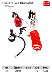 Gfb Boya ve Hava Tabanca Seti
