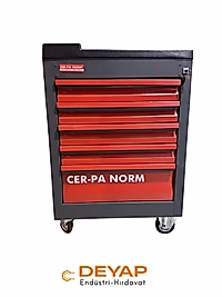 Cerpa-Norm 210 Parça Dolu Takım Arabası